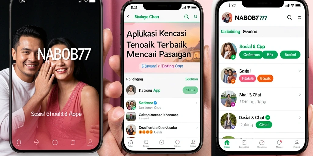 Antarmuka aplikasi NABOB77 yang modern dan bersahabat.