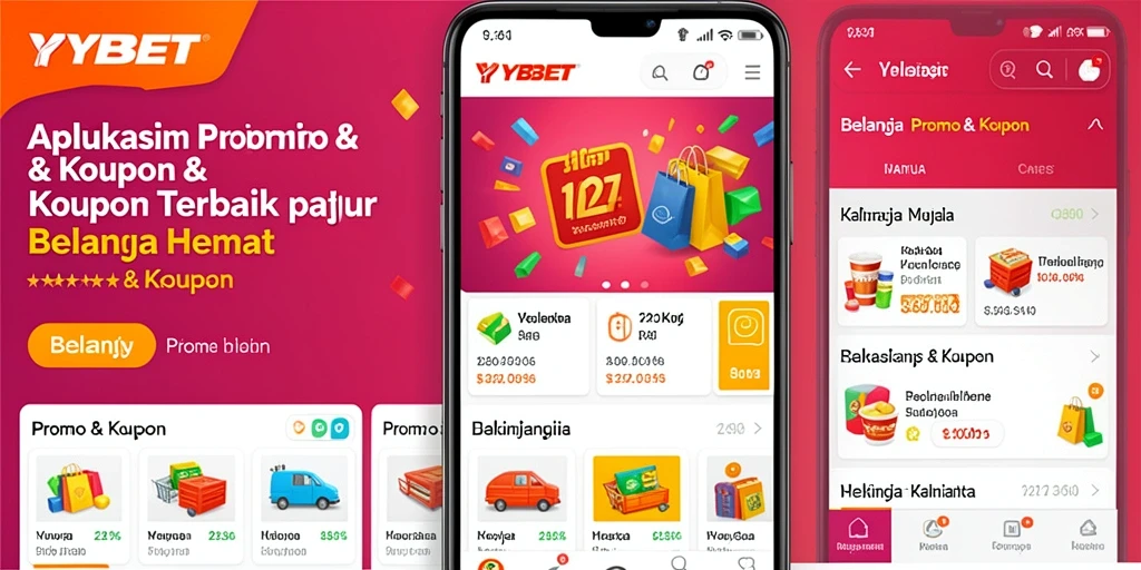 Antarmuka apliksi YYBET menampilkan berbagai kupon dan promo terbaru.