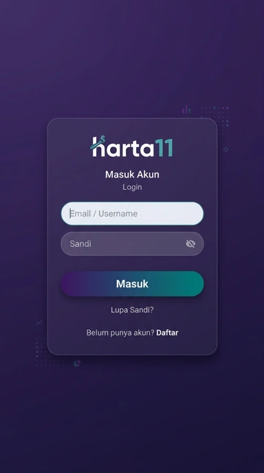Masuk ke akun harta11 dengan mudah